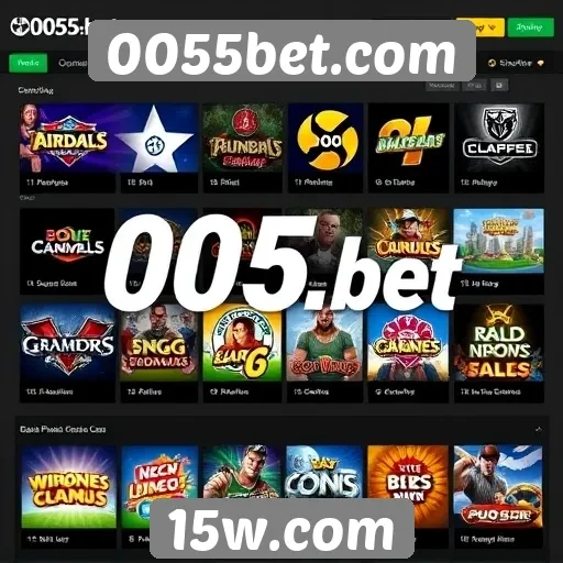 0055bet.com apresenta novas opções de jogos online